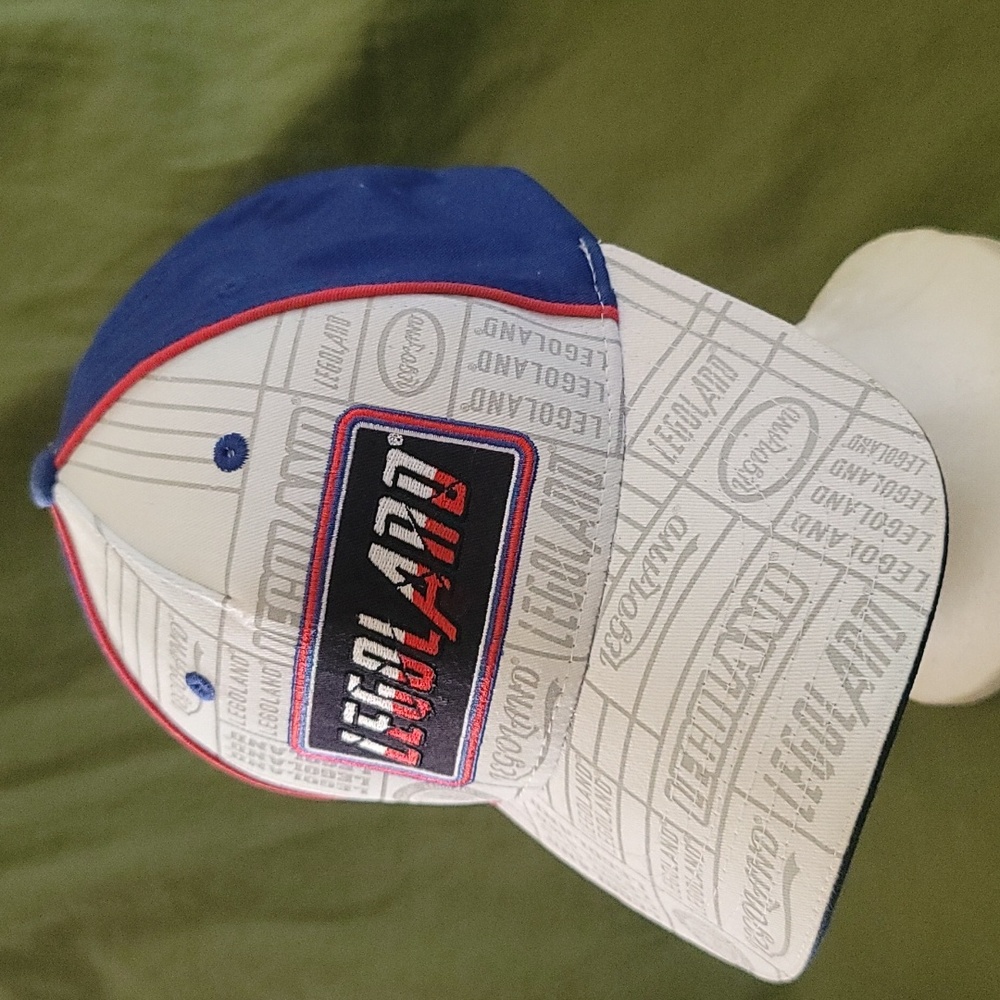 Legoland Blue and White Baseball Adjustable Cap Hat